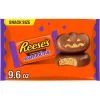 REESE'S Milk Chocolate Snack Size Peanut Butter Pumpkins, Halloween Candy Jumbo Bag