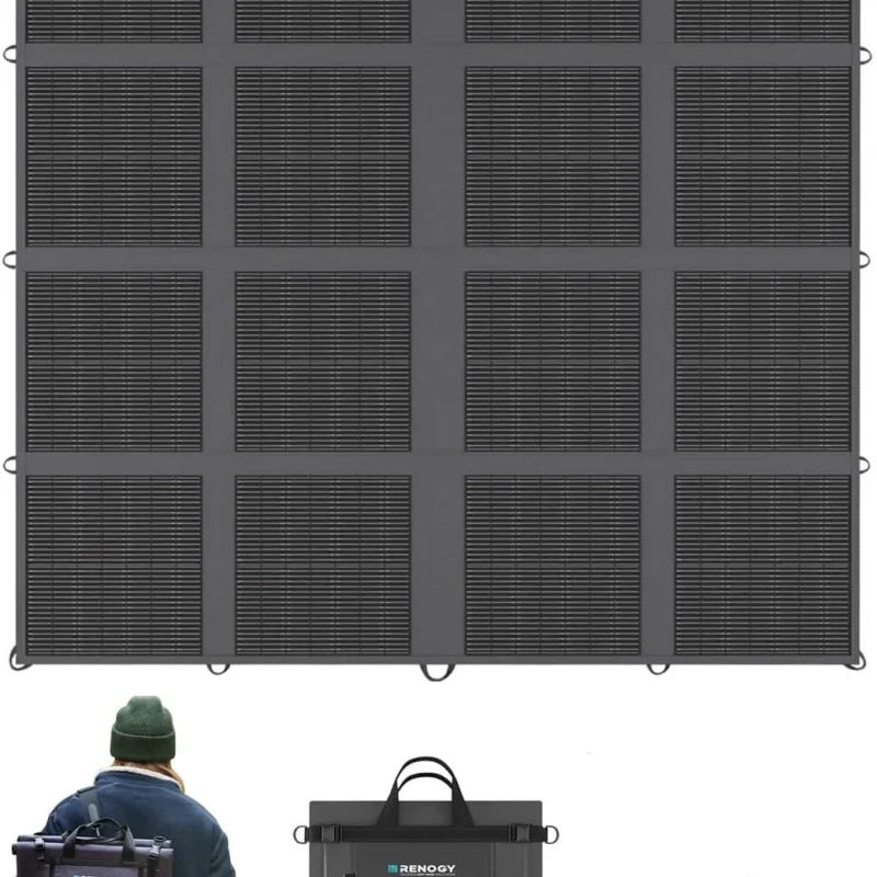 Renogy Portable Solar Panel Blanket, 400W, 25% N-Type, 16-Fold