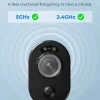 Reolink Outdoor Battery-Powered WiFi Security Camera, 4MP, 2.4/5GHz - Argus 3 Pro