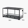 REPTI-ZOO Glass Terrarium, Front Double Doors, 40 Gallon
