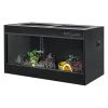 REPTIZOO 40 Gallon PVC Reptile Enclosure, 36x18x18, With Glass Sliding Door