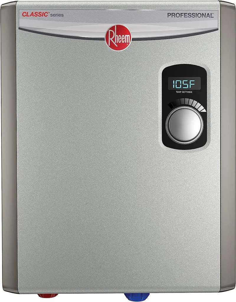 Rheem Tankless Electric Water Heater 18kW 240 Volts - RTEX-18
