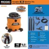 RIDGID 16 Gallon 6.5 Peak HP NXT Wet/Dry Shop Vacuum With Detachable Blower - HD1600