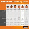 RIDGID 16 Gallon 6.5 Peak HP NXT Wet/Dry Shop Vacuum With Detachable Blower - HD1600