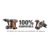 RIDGID 18-Volt OCTANE Cordless Brushless 1 in SDS-Plus Rotary Hammer - R86711B