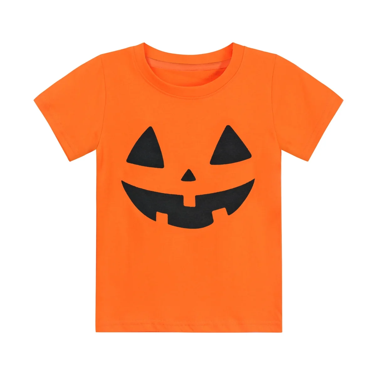 Rimyaw Boys Halloween Tee Shirts Toddler Pumpkin Graphic Short Sleeve Tops 3T
