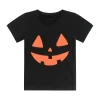 Rimyaw Boys Halloween Tee Shirts Toddler Pumpkin Graphic Short Sleeve Tops 3T