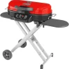 RoadTrip 285 Portable Stand-Up Propane Grill - 3 Adjustable Burners