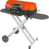RoadTrip 285 Portable Stand-Up Propane Grill - 3 Adjustable Burners
