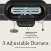 RoadTrip 285 Portable Stand-Up Propane Grill - 3 Adjustable Burners