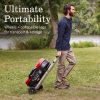 RoadTrip 285 Portable Stand-Up Propane Grill - 3 Adjustable Burners