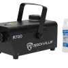 Rockville R700 440W Water-Based Fog Machine, 3000 CFM Output, Wired and Wireless Timer Remotes, for Haunted Houses and E