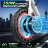 Roinside Electric Scooter, 8.5 in Solid Tires, 350W, 19 MPH, 21-23 Miles - UP12 Plus