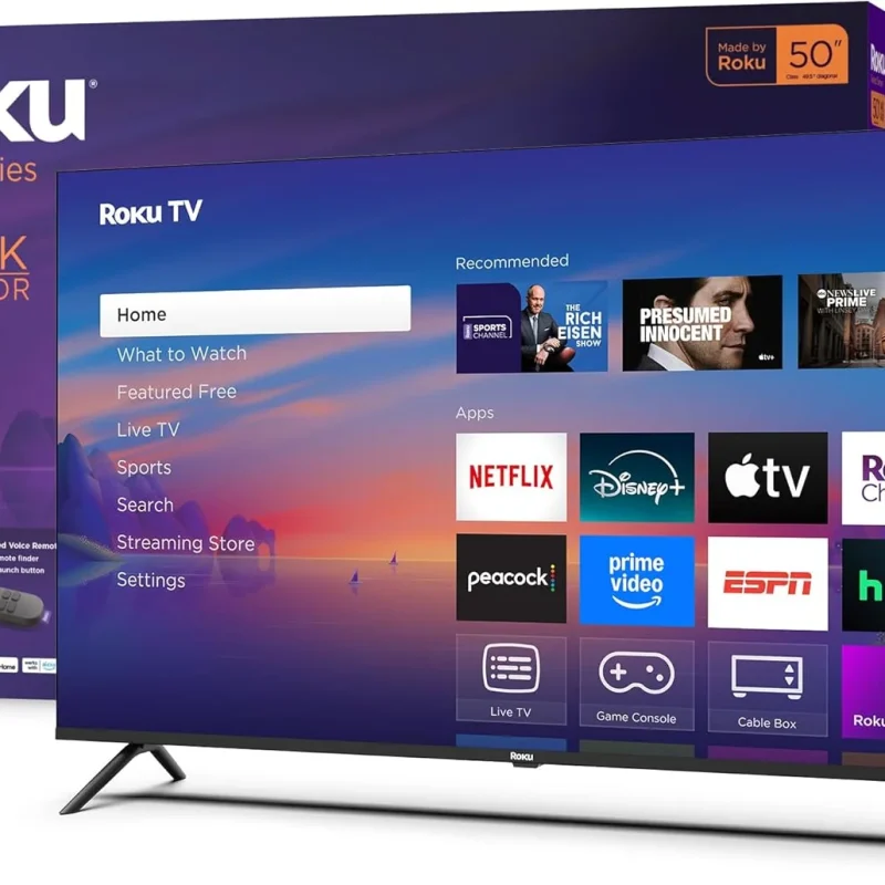 Roku 50in Select Series 4K HDR Smart TV With Voice Remote