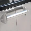 Rolling Patio Cooler 80 Quart Steel - Silver