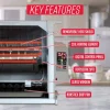 Ronco Showtime Platinum Countertop Rotisserie Oven With Digital Controls - ST5000PLAT