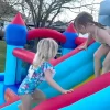 ROOJER Inflatable Water Slide Bounce House 8-in-1 With 450W Blower - Crocodile Water Park