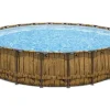 Round Above Ground Pool Set - 22' x 52in