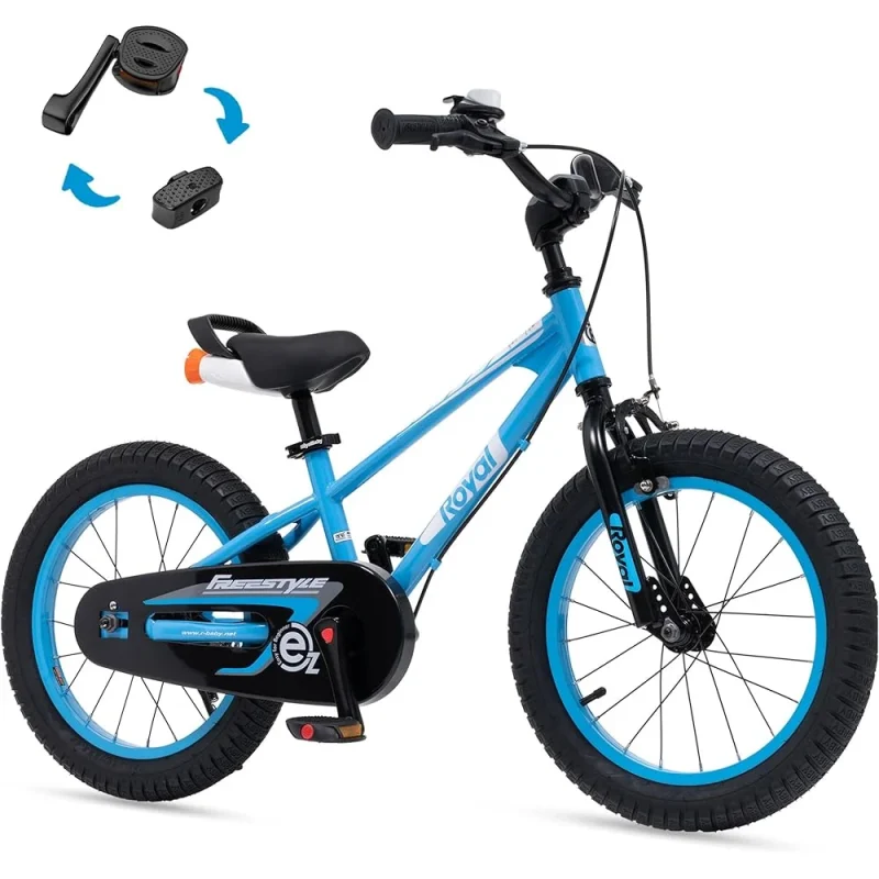 Royalbaby EZ 16-Inch Convertible Kids Balance And Pedal Bicycle