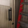 Rubbermaid Outdoor Storage Shed 52-Cubic-Foot Lockable UV-Resistant Heavy-Duty Resin