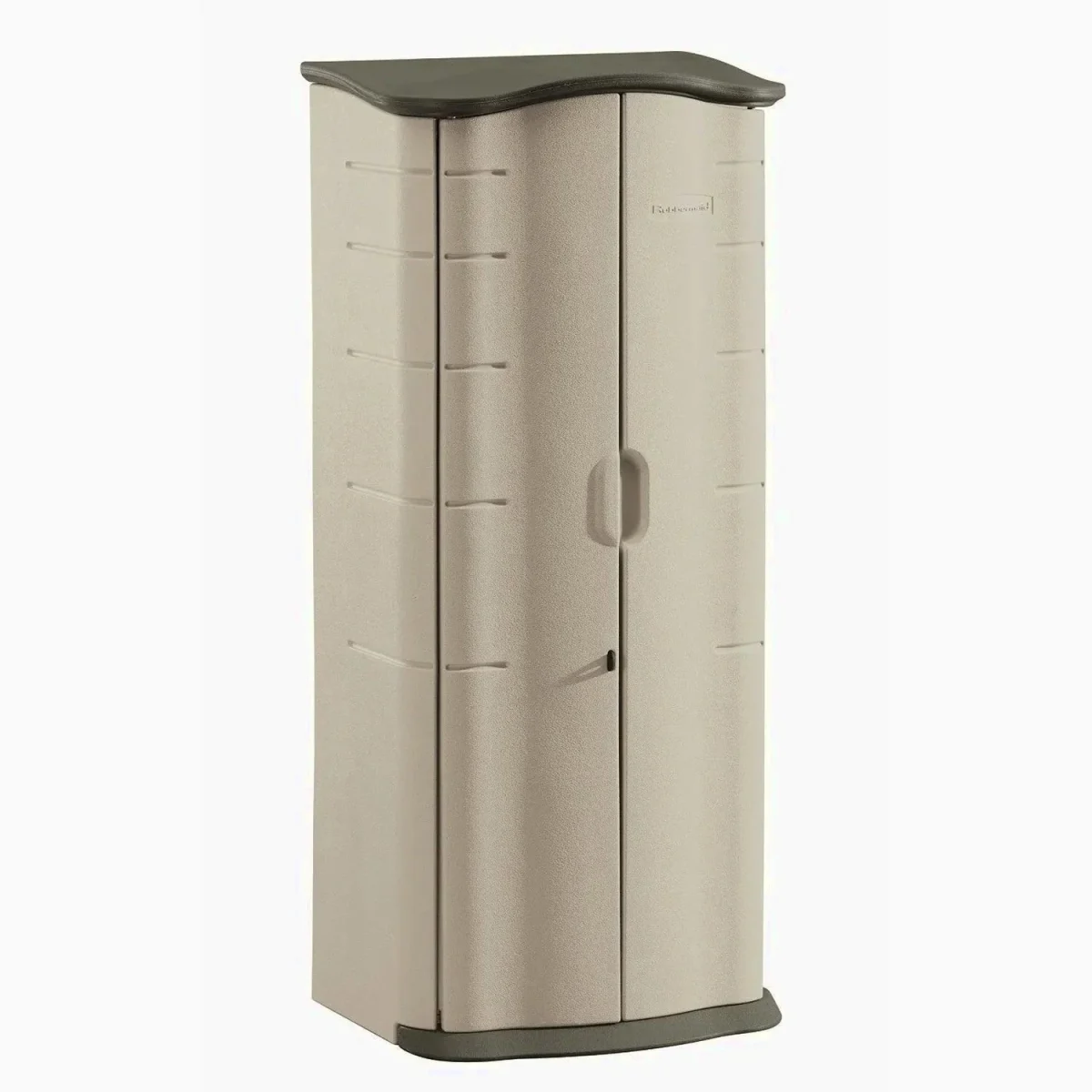 Rubbermaid Vertical Resin Weather Resistant Outdoor Storage Shed