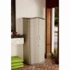 Rubbermaid Vertical Resin Weather Resistant Outdoor Storage Shed