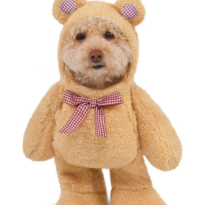 Rubies Teddy Bear Walking Pet Costume for Dogs or Cats, XL