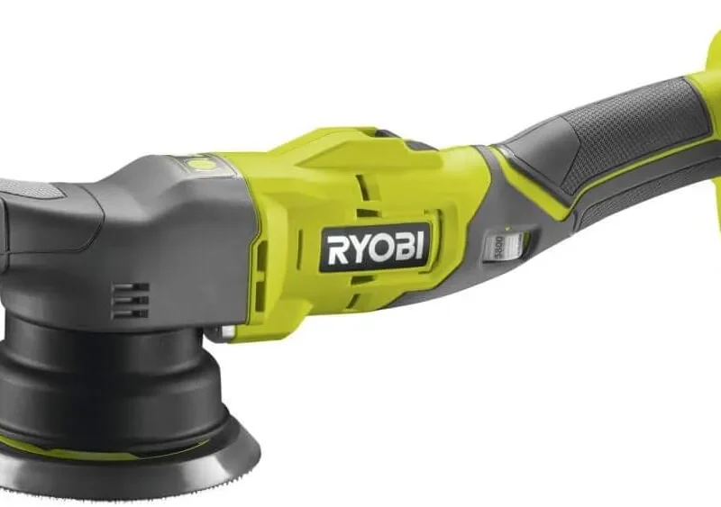 RYOBI 18 V ONE+ Cordless Eccentric Polisher With 125 mm Polishing Plate - R18P-0