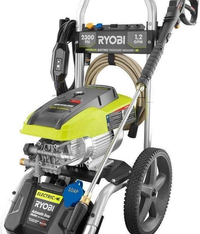 RYOBI 2300 PSI 1.2 GPM High Performance Electric Pressure Washer - RY142300