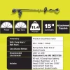 RYOBI 40V Brushless 20 in Self-Propelled Mower, String Trimmer & Leaf Blower Kit With 2 Batteries, 2 Chargers - RY401120