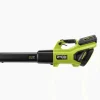RYOBI 40V HP Brushless Cordless Leaf Blower, 730 CFM, 190 MPH, 2x 4.0 Ah Batteries And Charger