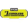 RYOBI ONE+ 18V 12 in. Cordless Battery Mower, String Trimmer And Edger