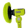 RYOBI ONE+ 18V Cordless Telescoping Power Scrubber Kit With Battery And Charger - P4500