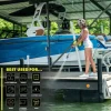 Ryobi ONE+ HP 18V Cordless Electric Cold Water Power Cleaner, 600 PSI 0.7 GPM, 20 ft. Siphon Hose