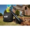 RYOBI Vac Attack 40V Cordless Leaf Vacuum & Mulcher With 2x 5.0Ah Batteries & Charger - RY40451-2B
