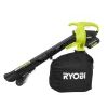 RYOBI Vac Attack 40V Cordless Leaf Vacuum & Mulcher With 2x 5.0Ah Batteries & Charger - RY40451-2B