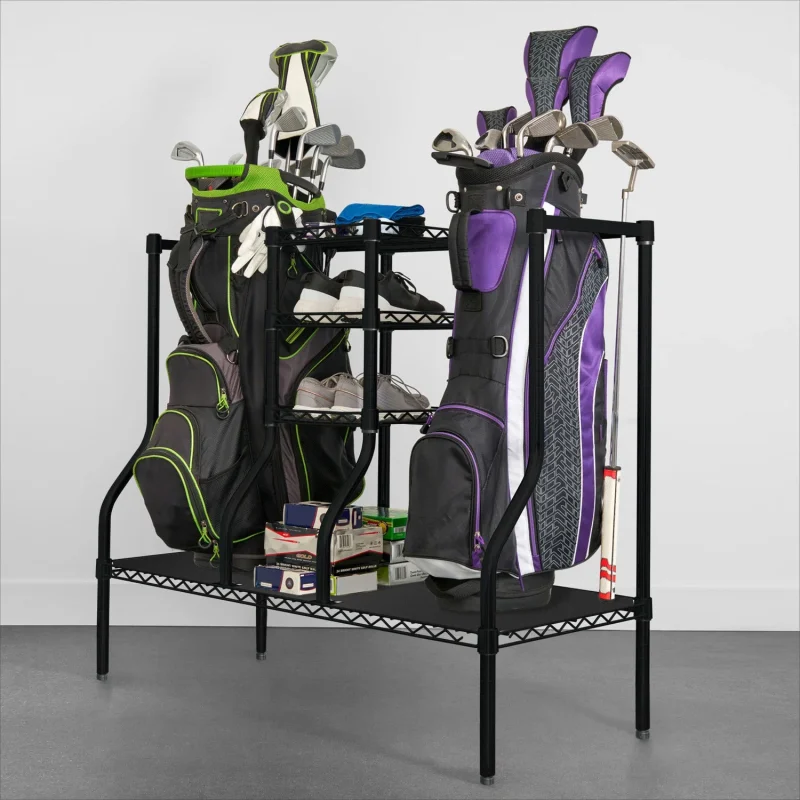 SafeRacks Deluxe Golf Equipment Storage Rack