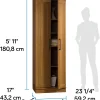 Sauder HomePlus Storage Cabinet Pantry, Sienna Oak Finish
