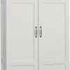 Sauder Select Storage Cabinet, 16.1in D x 29.61in W x 71.1in H - 419636