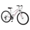 Schwinn High Timber Step-Thru 26 Mountain Bike, White - S4009E