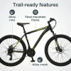 Schwinn Sidewinder Mountain Bike, 26-Inch Wheels, 21 Speeds, Black, Mens Style - S2792WMDS