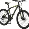 Schwinn Sidewinder Mountain Bike, 26-Inch Wheels, 21 Speeds, Black, Mens Style - S2792WMDS