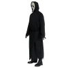 Scream Aged Ghost Face Halloween Costume for Adults, 3-Piece, Men's Size M-XL (32-42), by Fun World