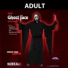 Scream Aged Ghost Face Halloween Costume for Adults, 3-Piece, Men's Size M-XL (32-42), by Fun World