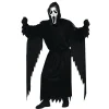 Scream Ghost Face Halloween Costume for Adults, 3-Piece, Men's Size M-XL (32-42), by Fun World
