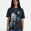 Scream Women's Halloween Graphic Tee with Short Sleeves, Sizes XXS-XXL