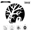 Seasons Pumpkin Carving Kit, Tools and Accessories for Halloween with 12 Stencils