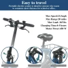 SEHOMY Electric Scooter With Seat, 450W 8.0Ah Battery, 20-Mile Range, 15.5 Mph