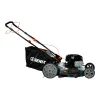 SENIX 22-Inch 163 cc 4-Cycle Gas RWD Self-Propelled Lawn Mower With 11-In Rear Wheels - LSSG-H1