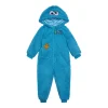 Sesame Street Oscar the Grouch Cozy Sherpa Zip Up Cosplay Costume Coverall Newborn to Toddler